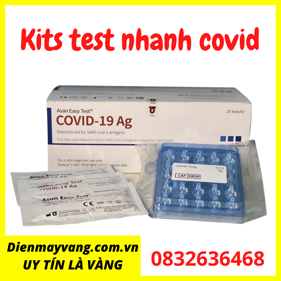 Kits test nhanh COVID-19 Ag Asan Easy Test