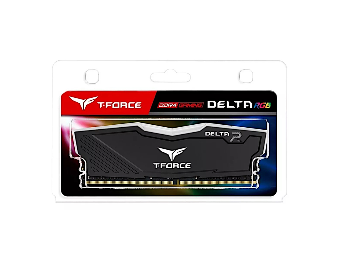 Bộ nhớ Ram Team T-Force Delta RGB 16GB DDR4 3200MHz