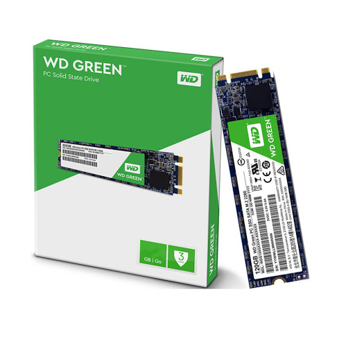 Ổ cứng SSD WD Green M.2 SATA, 120GB_WDS120G2G0B