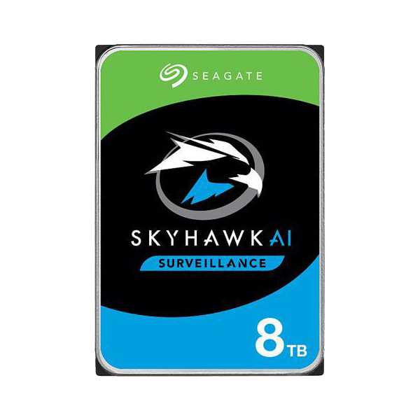 Ổ Cứng HDD Seagate SkyHawk AI 8TB 3.5 inch, 7200R, SATA3, 256MB Cache (ST8000VE001)