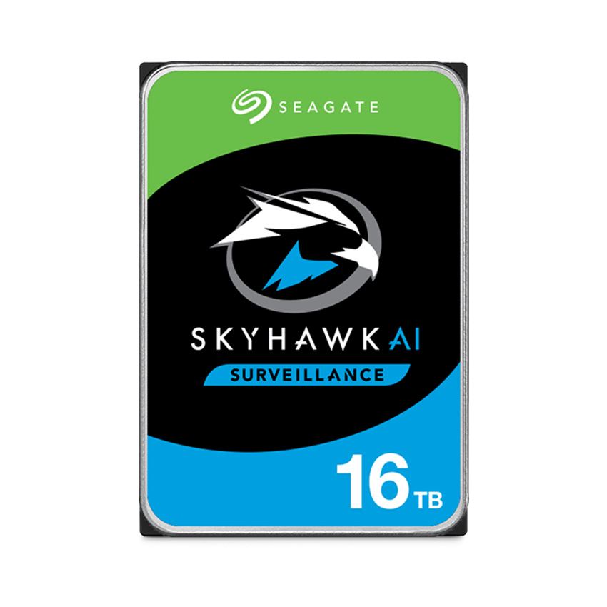 Ổ cứng HDD Seagate SkyHawk AI 16TB 3.5 inch, 7200RPM, SATA3, 256MB Cache