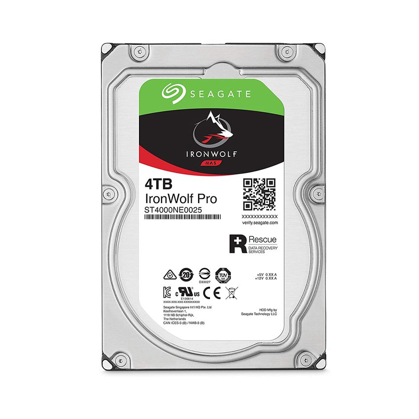 HDD Seagate IronWolf Pro 4TB SATA 3 – ST4000NE001 (3.5inch, 7200RPM, 256MB Cache, NAS SYSTEM)