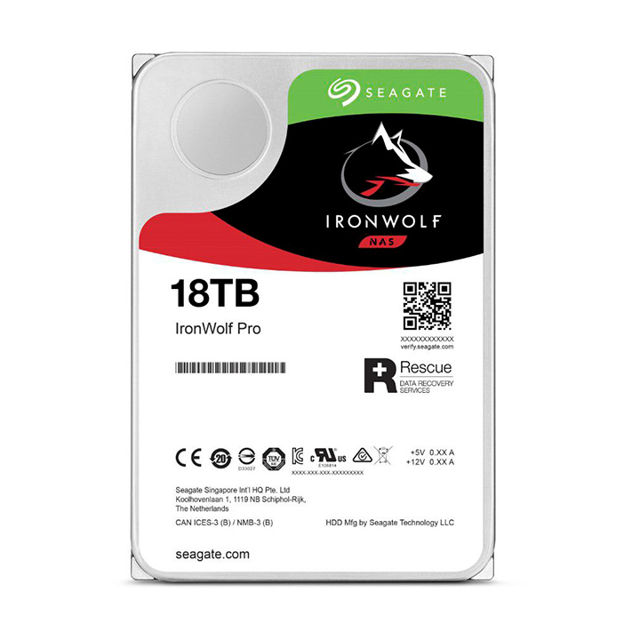 Ổ cứng HDD Seagate IronWolf Pro 18TB 3.5″ SATA 3 ST18000NE0000