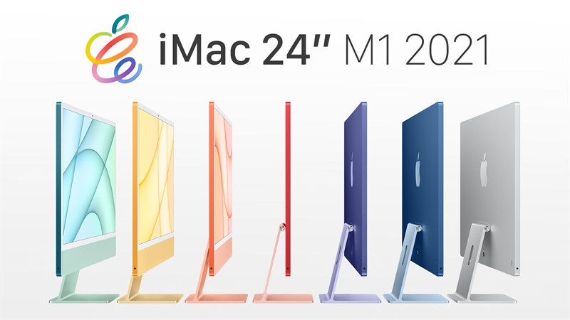 iMac 2021 24 inch - Z12Z00047 (SA/A) (PINK,SILVER,GREEN,BLUE)