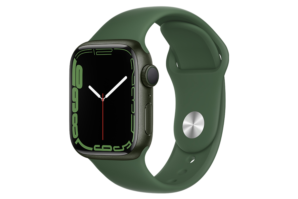 Apple Watch S7 41mm (GPS) Sport Band (Green,Starlight,Midnight)