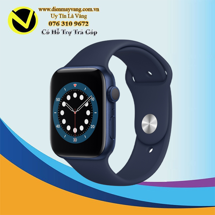 APPLE WATCH SERIES 7 45MM (MKN83) GPS BLUE ALUMINUM CASE WITH ABYSS BLUE SPORT BAND
