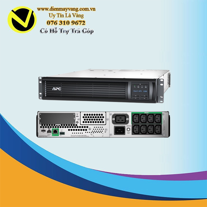 Bộ lưu điện APC Smart-UPS 2200VA LCD RM 2U 230V with SmartConnect -SMT2200RMI2UC