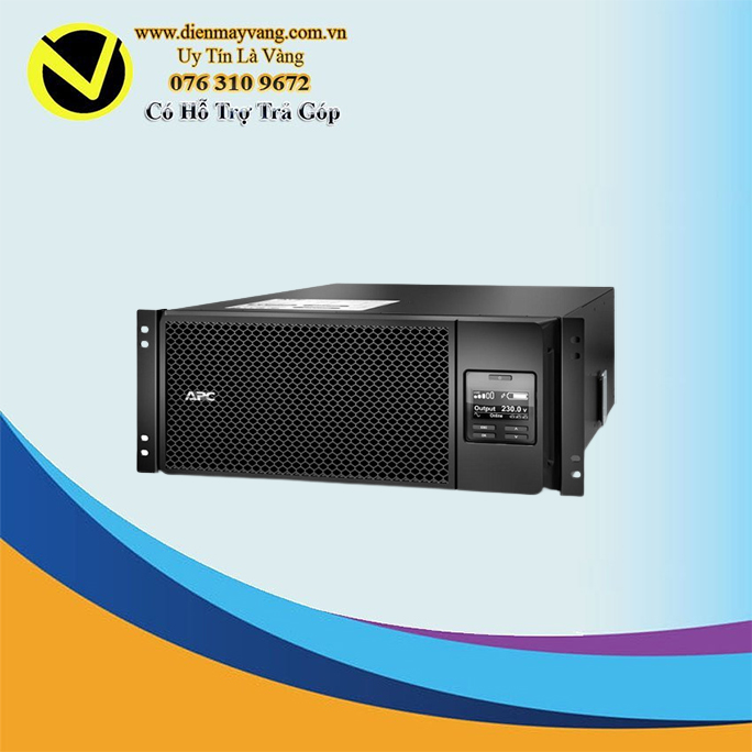 Bộ lưu điện APC Smart-UPS SRT 6000VA RM 230V - SRT6KRMXLI