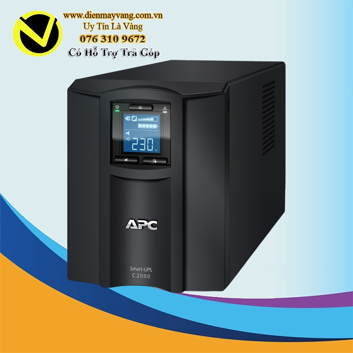 Bộ lưu điện UPS APC SMC2000I-2U Smart-UPS C 2000VA RM 2U 230V