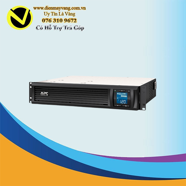 Bộ lưu điện APC Smart-UPS 1500VA LCD RM 2U 230V with SmartConnect (SMC1500I-2UC)