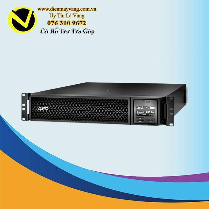 Bộ lưu điện UPS SRT3000RMXLI APC Smart-UPS SRT 3000VA RM 230V