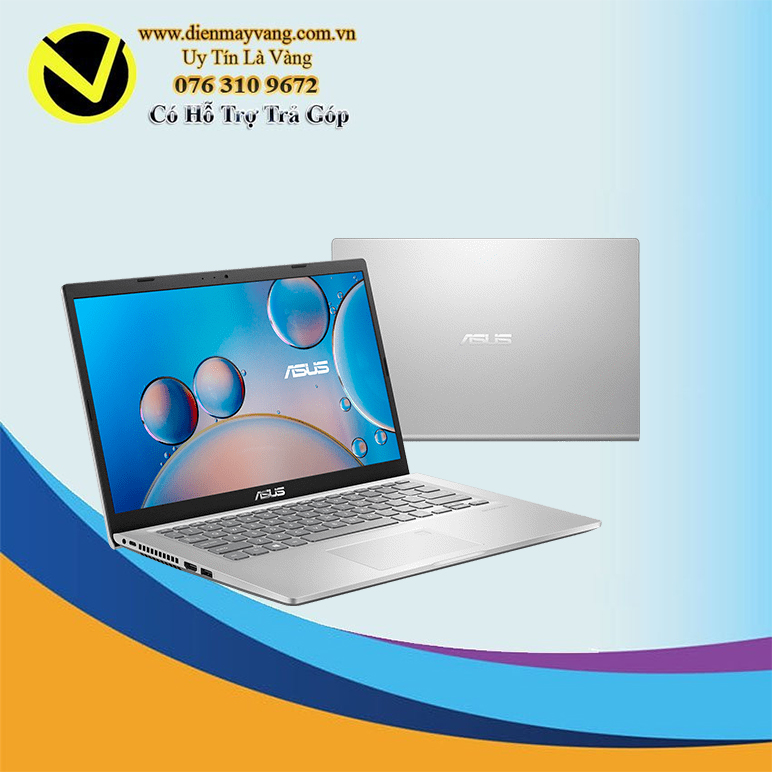 Laptop Asus D415DA-EK852T (R3 3250U/4GB RAM/512GB SSD/14 FHD/Win 10/Bạc)