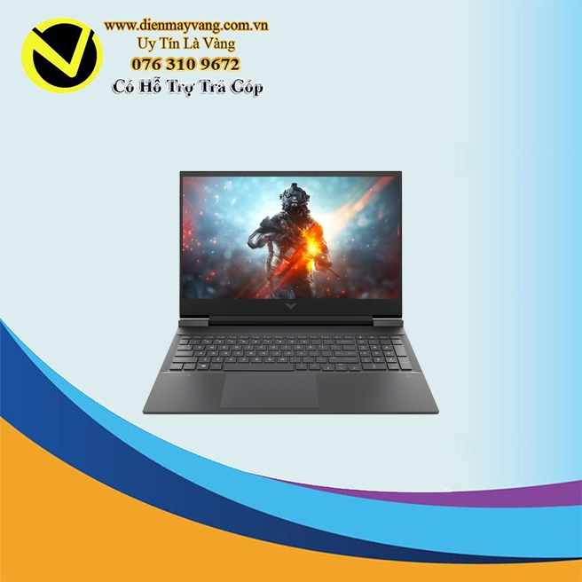 Laptop HP Gaming VICTUS 16-d0198TX (4R0U0PA) (i7 11800H/8GB RAM/512GB SSD/16.1 FHD 144Hz/RTX 3050Ti 4Gb/Win10/Đen)