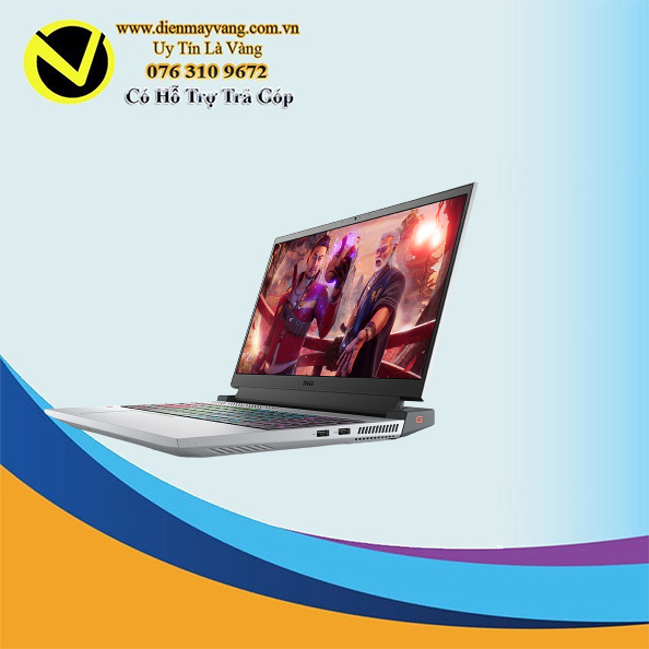 Laptop Dell Gaming G15 5515 70266675 ( Ryzen 7 5800H/ 16Gb/512Gb SSD/15.6" FHD/ RTX 3050Ti 4Gb/Office HS 21/ McAfee MDS/ Win 11 Home/Phantom Grey)
