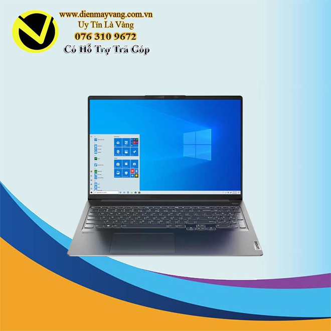 Laptop Lenovo Ideapad 5 Pro 16ACH6 82L50097VN (Ryzen5 5600H / 8Gb/ 512Gb SSD/ 16” WQXGA 350N 120Hz SRGB/ GTX 1650 4G/ Win11/ Storm Grey/ vỏ nhôm)