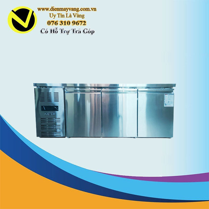 Tủ bàn lạnh công nghiệp 1800 có quạt Kistem KIS-XFT18R