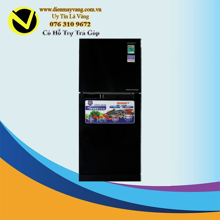 Tủ lạnh Sanaky Inverter VH-199KD