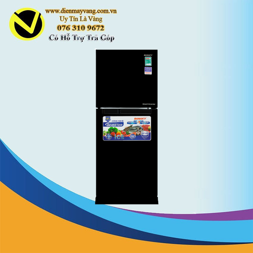 Tủ lạnh sanaky inverter VH-199HYA