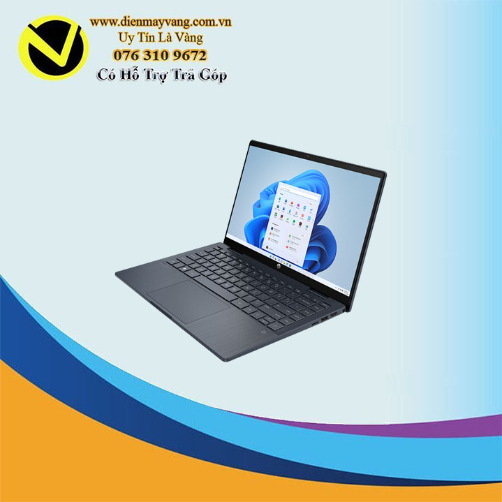 Laptop HP Pavilion X360 14-ek0059TU 6K7E1PA (Core i3-1215U | 8GB | 256GB | UHD Graphics | 14 inch FullHD | Cảm ứng | Windows 11 SL | Xanh)